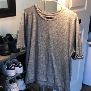 Zara men grey shirt